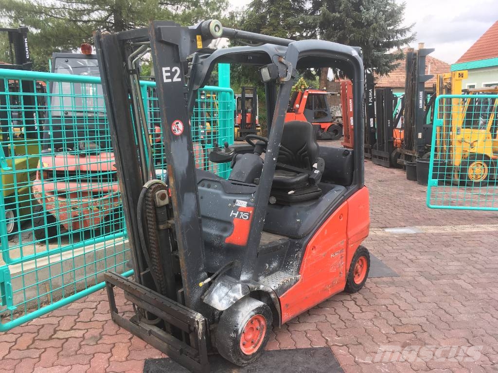 Linde H16T V-3072 OB LPG forklifts