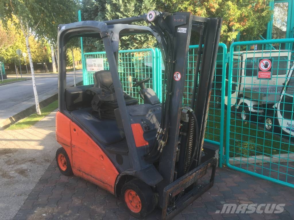 Linde H16T V-3072 OB LPG forklifts