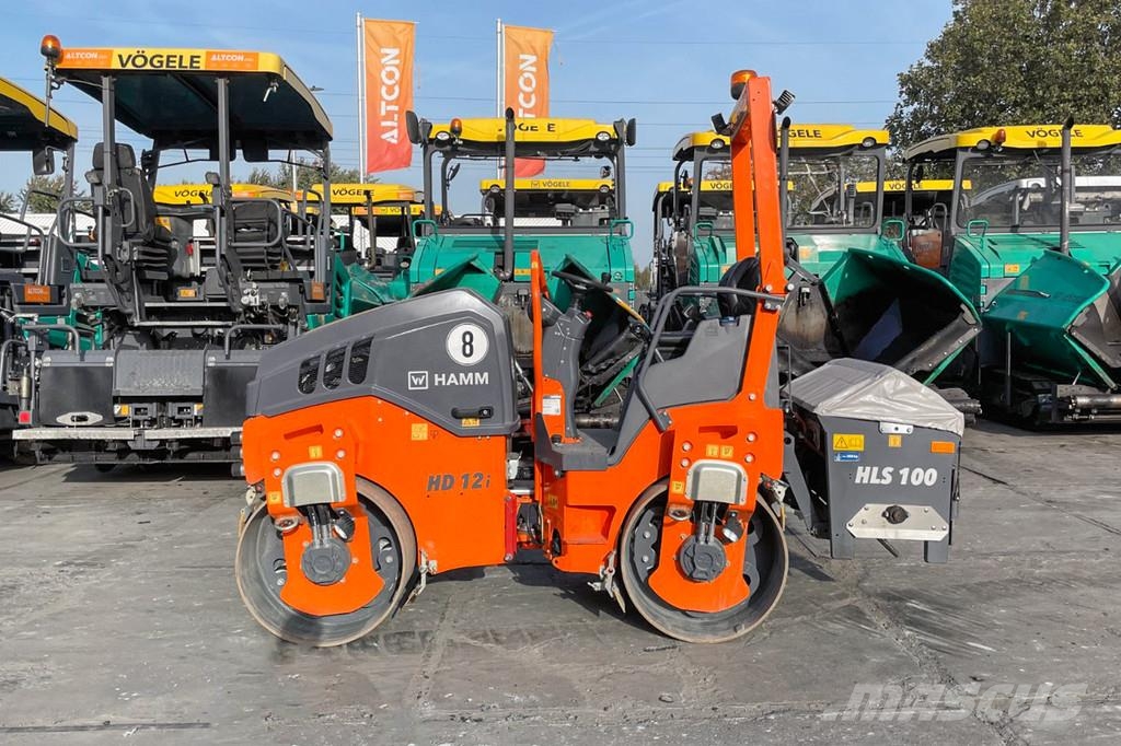 Hamm HD 12 VV Οδοστρωτήρες διπλού κυλίνδρου