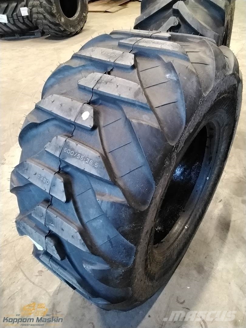 Trelleborg T480 600/55x26,5 Used/Beg Tyres, wheels and rims