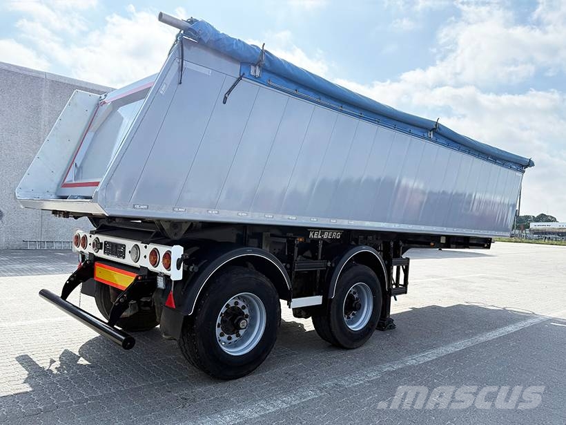 Kel-Berg Tipper / Alukastenmulde Kipper 24 m3 Semirremolques de volteo