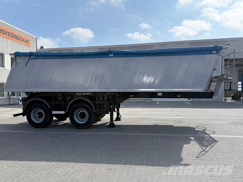 Kel-Berg Tipper / Alukastenmulde Kipper 24 m3 Semirremolques de volteo