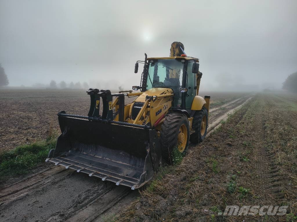 Komatsu WB 97 S-5 バックホーローダー