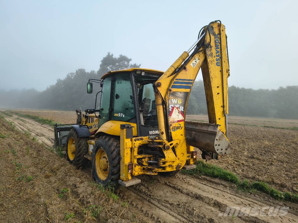Komatsu WB 97 S-5 バックホーローダー