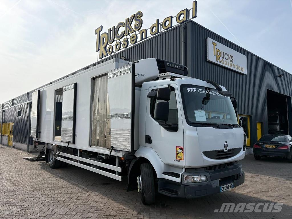 Renault Midlum 220 DXI + CARRIER 850 supra + EURO 5 + lift Рефрижератори