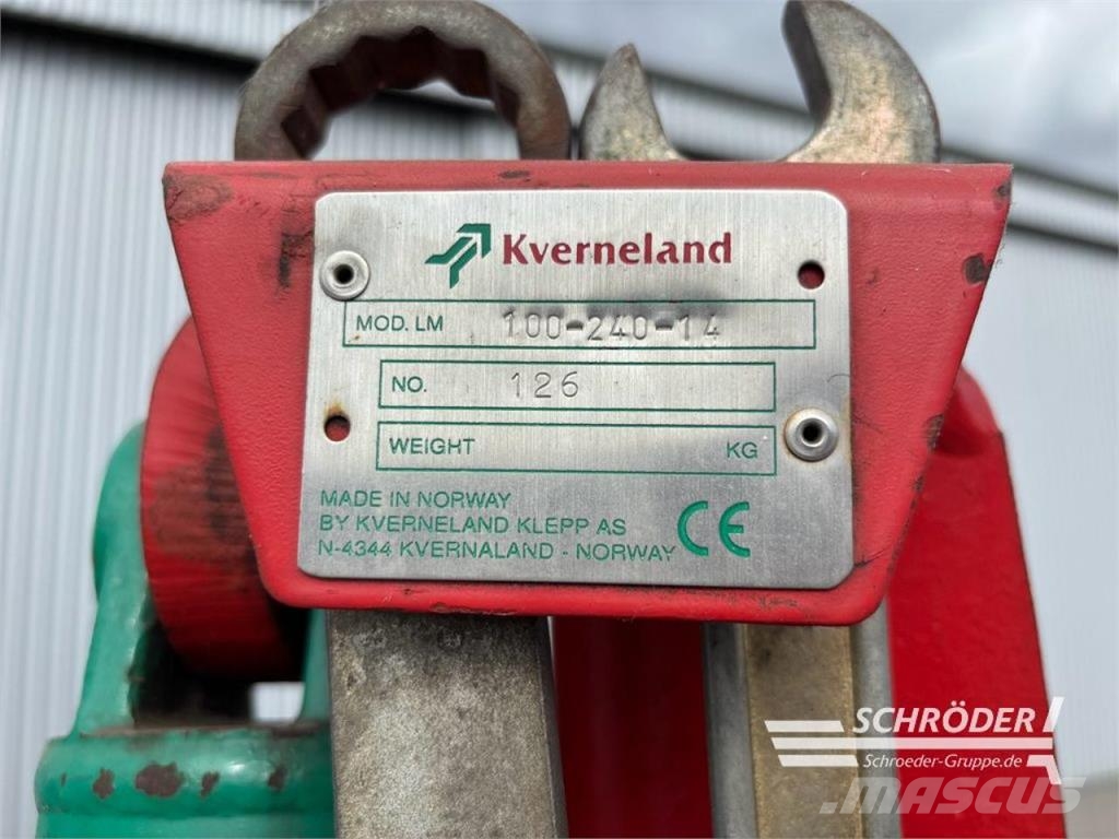 Kverneland LM 100 Plugovi obrtači