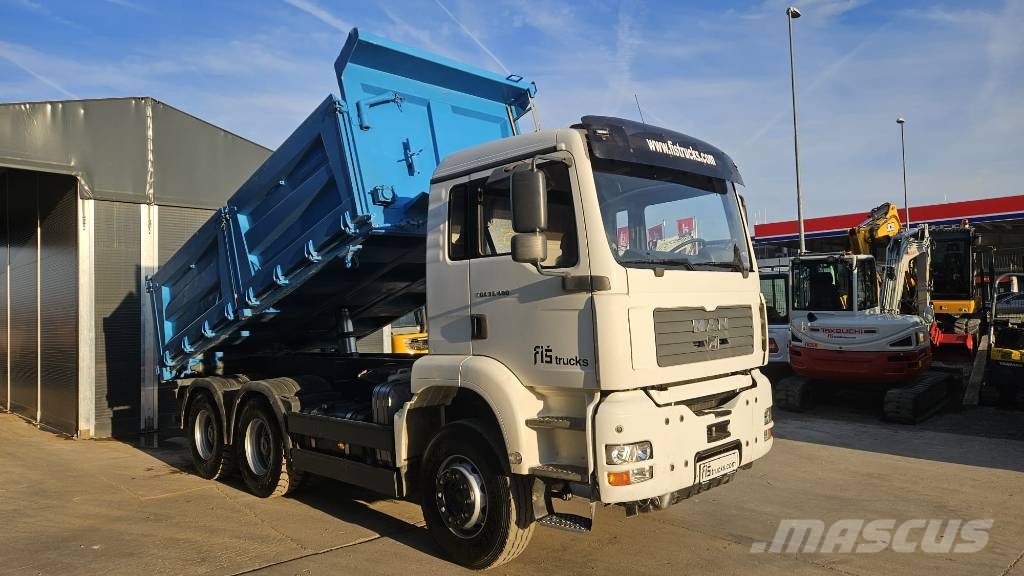 MAN TGA 33.480 6x4 tipper - air condition Tipper trucks