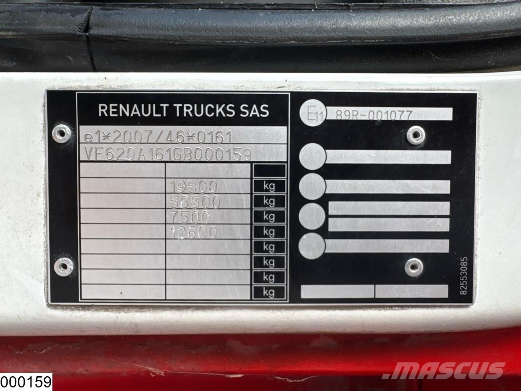 Renault D Wide 430 EURO 6, Standairco, Combi, Lohr, Eurolo Transport vehicles