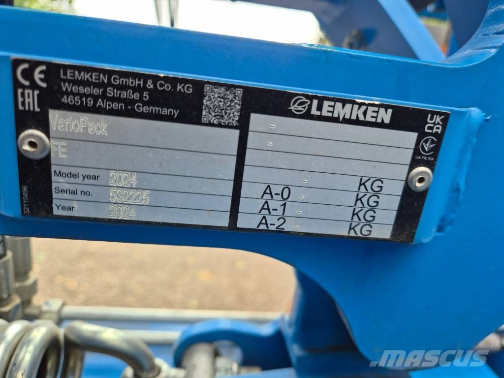 Lemken VarioPack FE 450-90 مداحل
