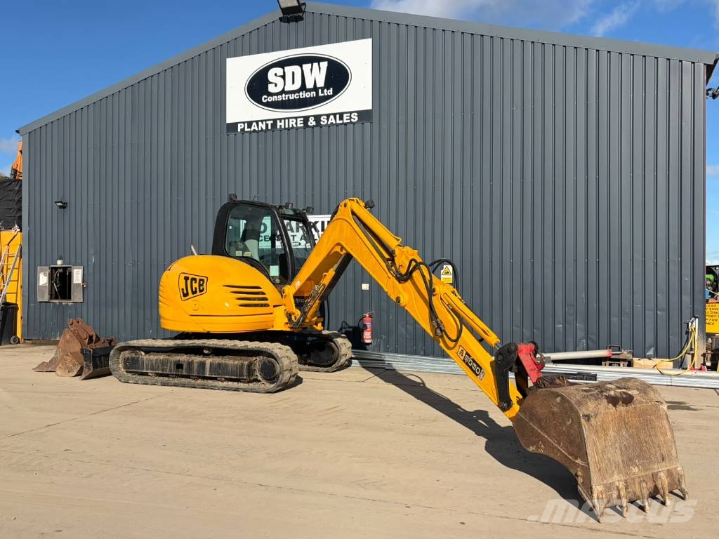 JCB 8080 Escavadeiras Midi 7t - 12t