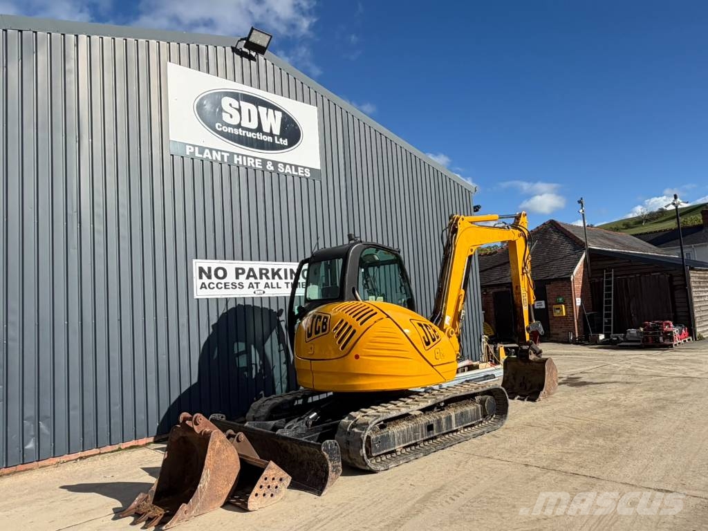 JCB 8080 Escavadeiras Midi 7t - 12t
