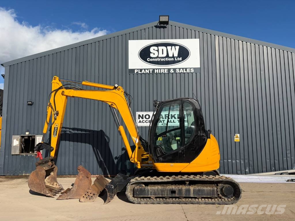 JCB 8080 Escavadeiras Midi 7t - 12t