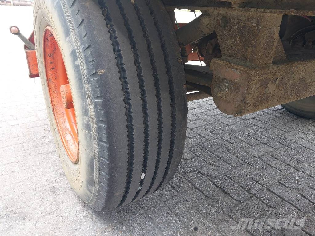 Wagen Stro en hooi Remorque ridelle