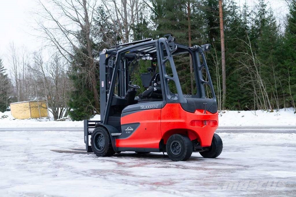 Linde E 50 Elektrikli forkliftler
