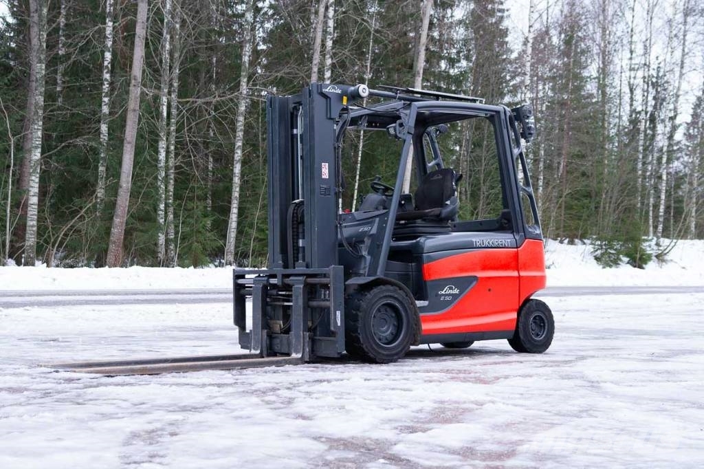 Linde E 50 Elektrikli forkliftler