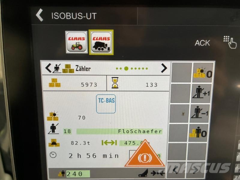 CLAAS QUADRANT 5200 FC T+ST Quaderpressen