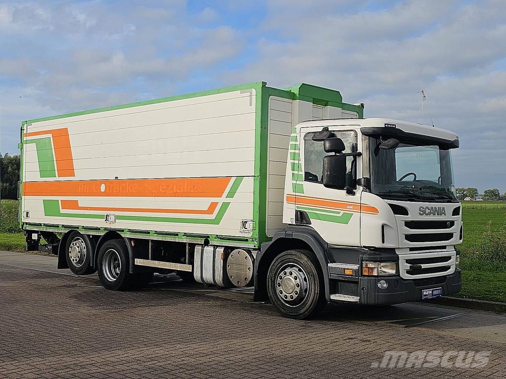 Scania P320 getraenke Bakwagens met gesloten opbouw