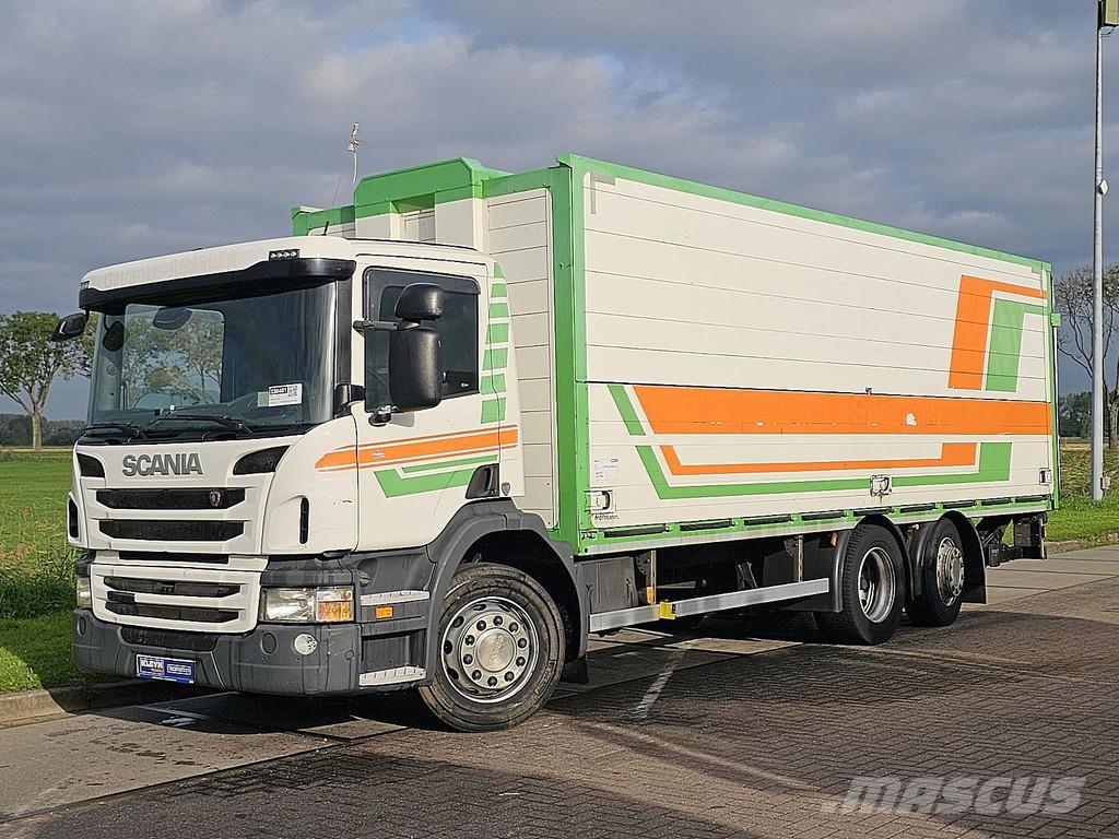 Scania P320 getraenke Bakwagens met gesloten opbouw