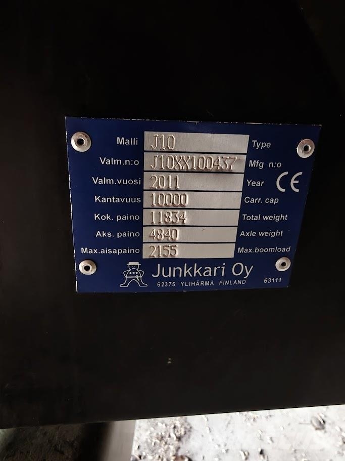 Junkkari J10 Прочие сельхоз-прицепы