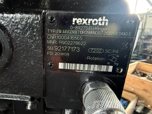 Rexroth A4VG090 E HYDRAULIC PUMP Hydraulika