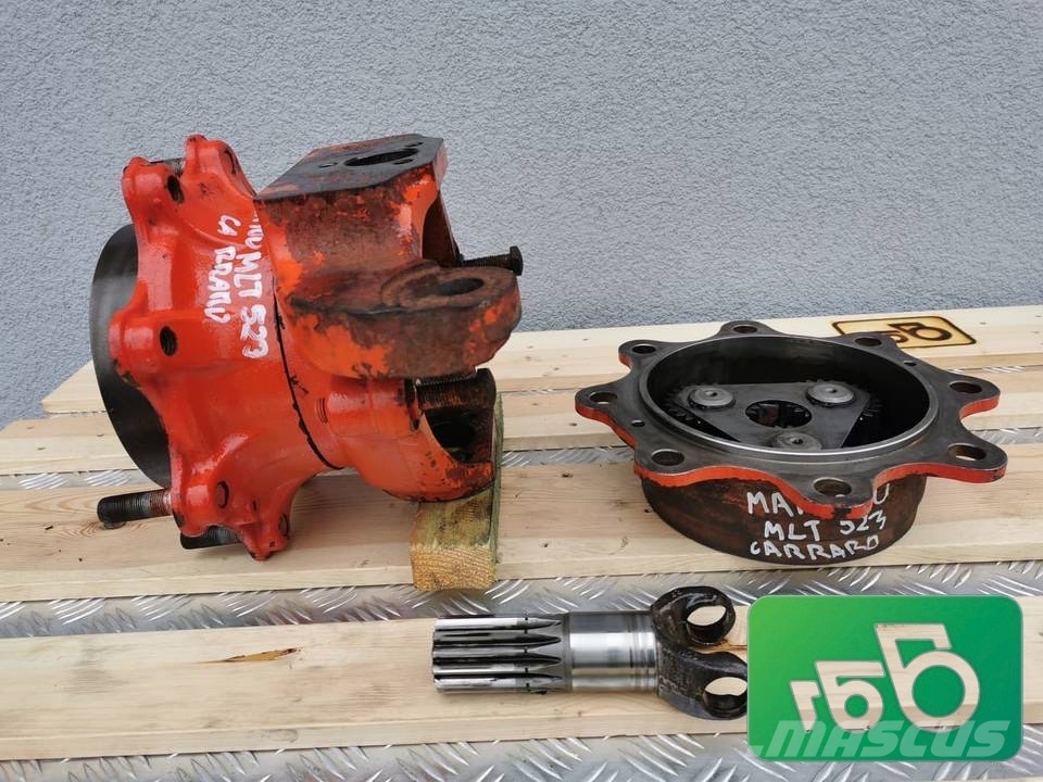 Manitou MLT 523 Carraro axle final drive, steering knuckle Getriebe