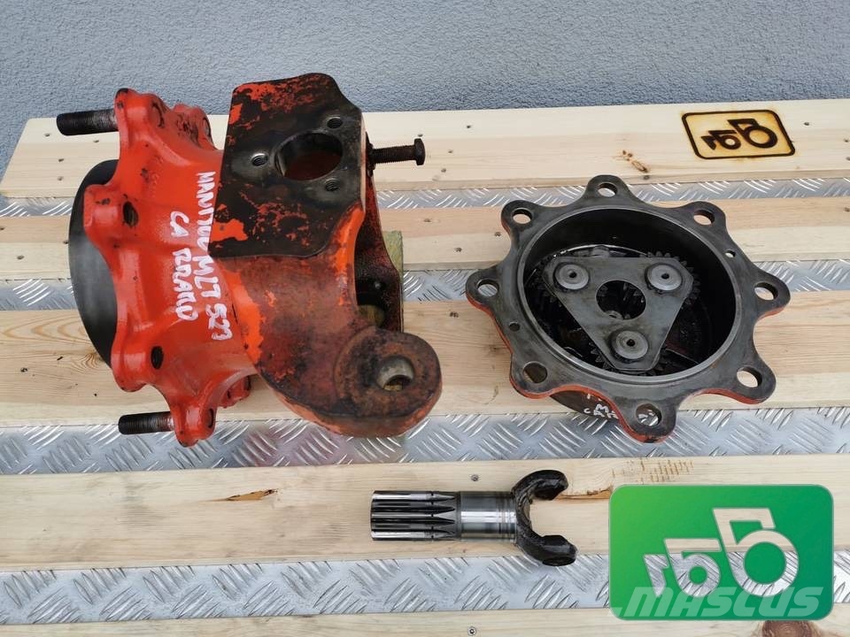 Manitou MLT 523 Carraro axle final drive, steering knuckle Getriebe