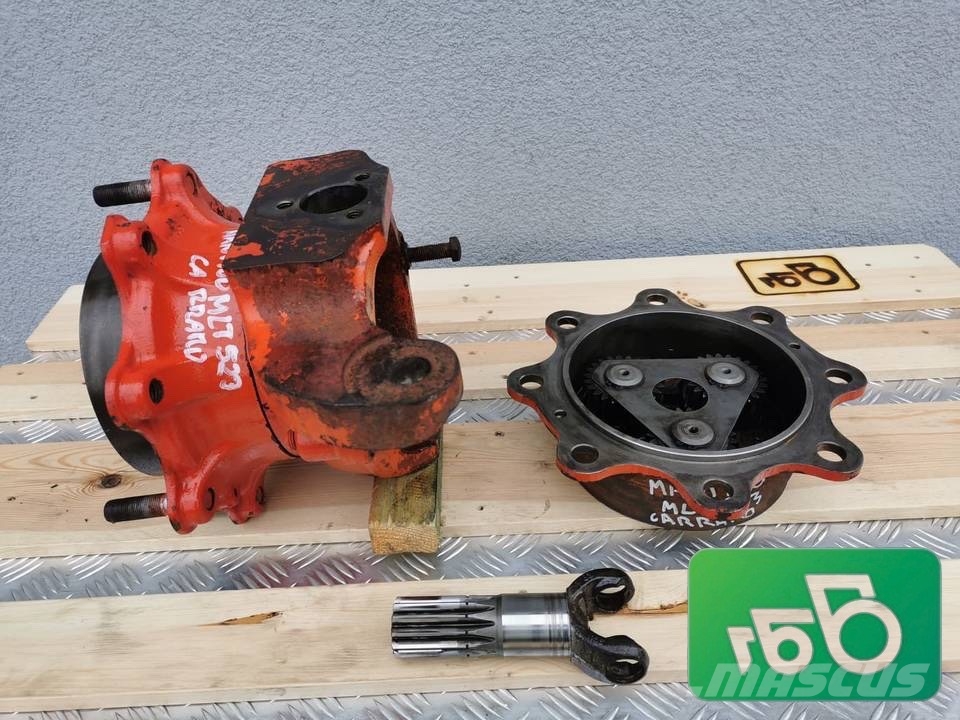 Manitou MLT 523 Carraro axle final drive, steering knuckle Getriebe