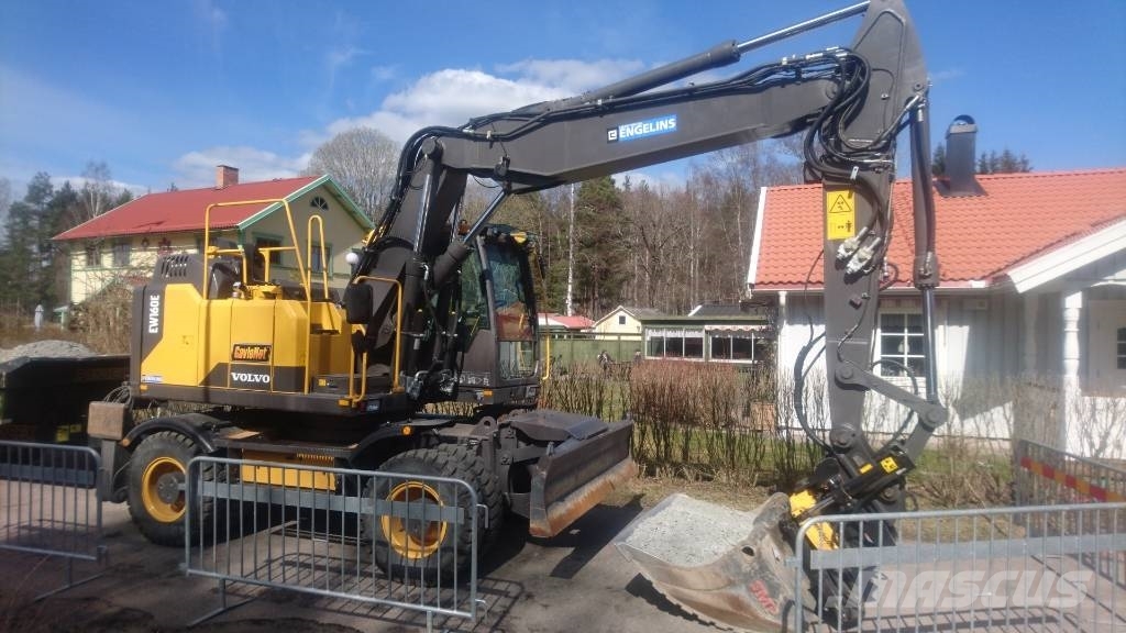 Volvo EW160EL Uthyres/For Rental 휠 굴삭기
