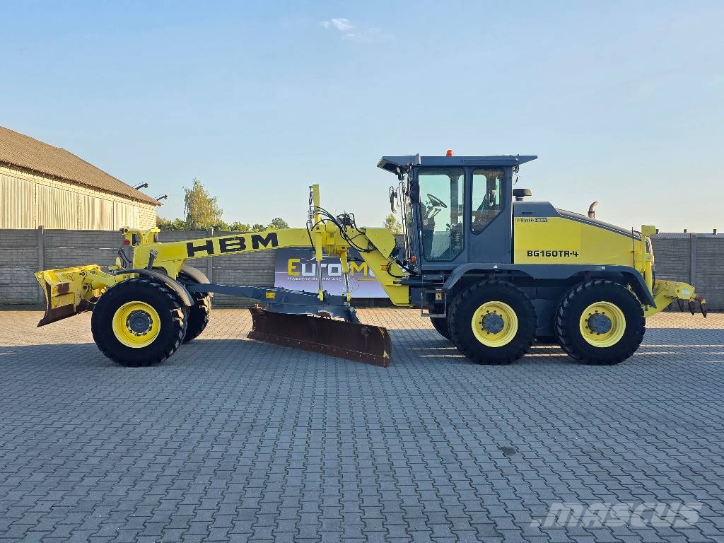 HBM BG 160TA-4, 2015 ROK, 8000 MTH, ZRYWAK Niveladoras