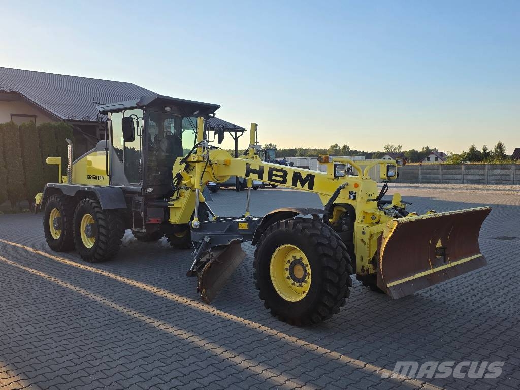 HBM BG 160TA-4, 2015 ROK, 8000 MTH, ZRYWAK Niveladoras