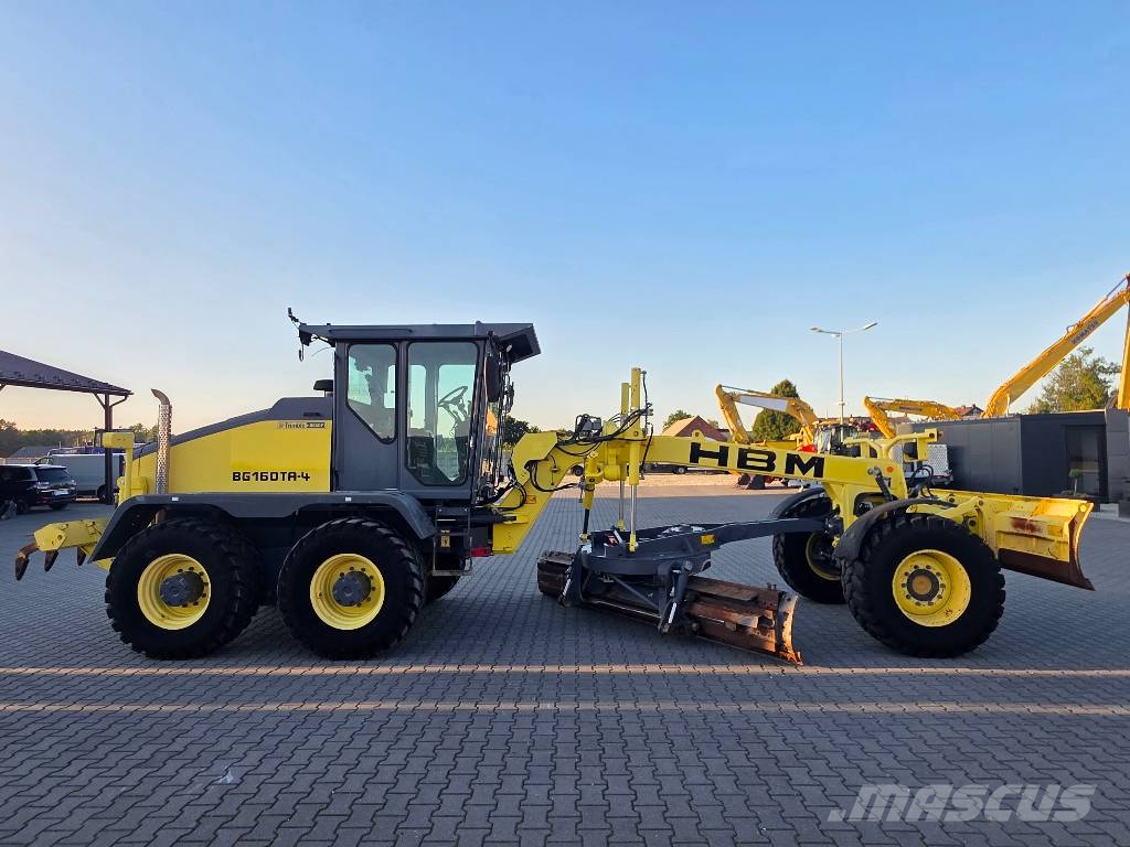 HBM BG 160TA-4, 2015 ROK, 8000 MTH, ZRYWAK Niveladoras