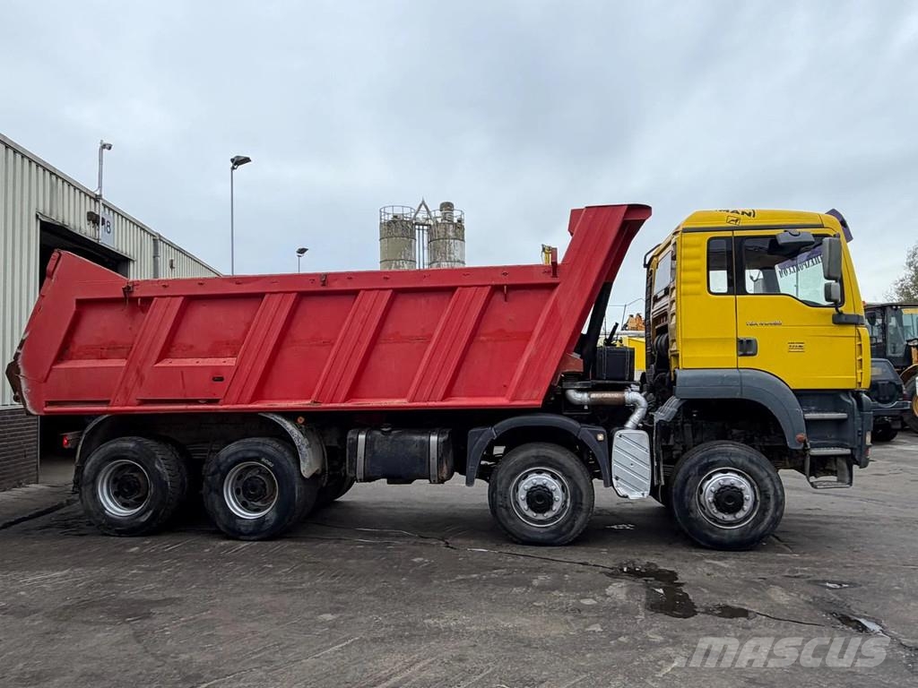 MAN TGA 41.480 Kipper - 8x8 - ZF Manual Gearbox - Big Camion ribaltabili