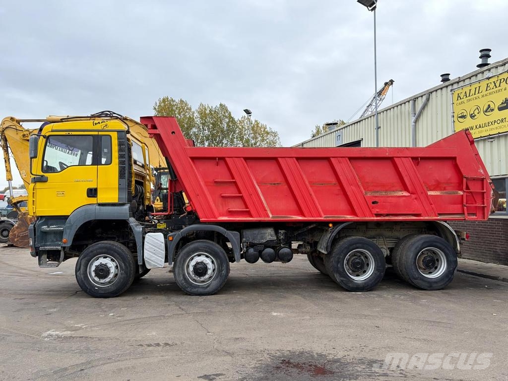 MAN TGA 41.480 Kipper - 8x8 - ZF Manual Gearbox - Big Camion ribaltabili