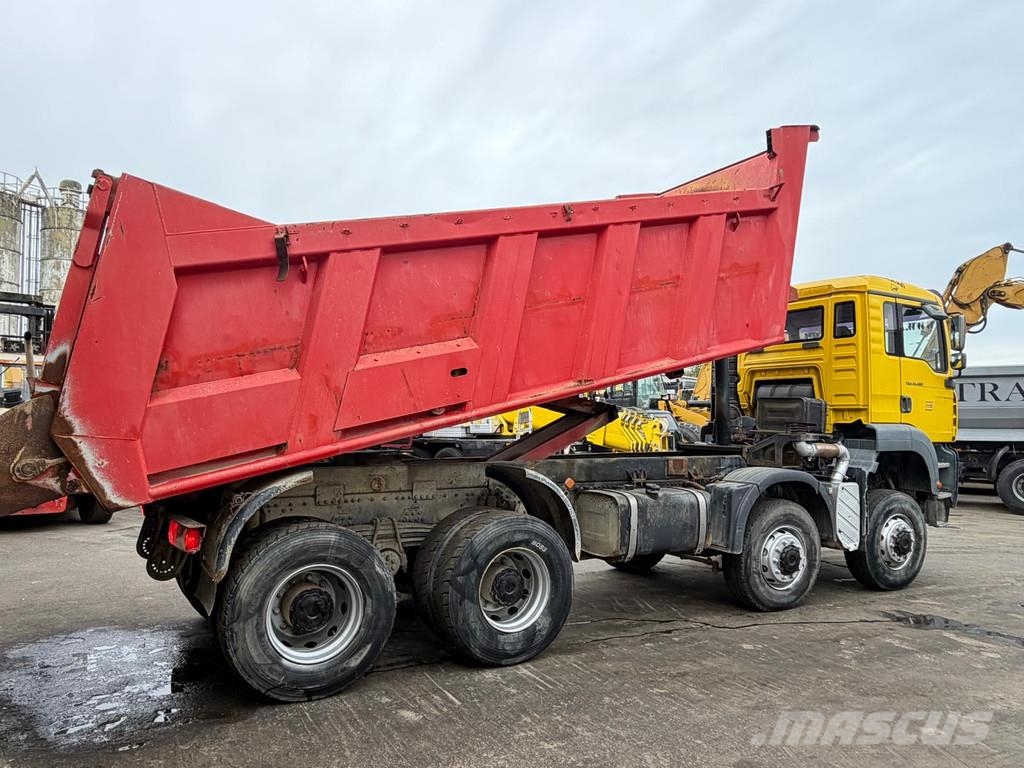 MAN TGA 41.480 Kipper - 8x8 - ZF Manual Gearbox - Big Camion ribaltabili