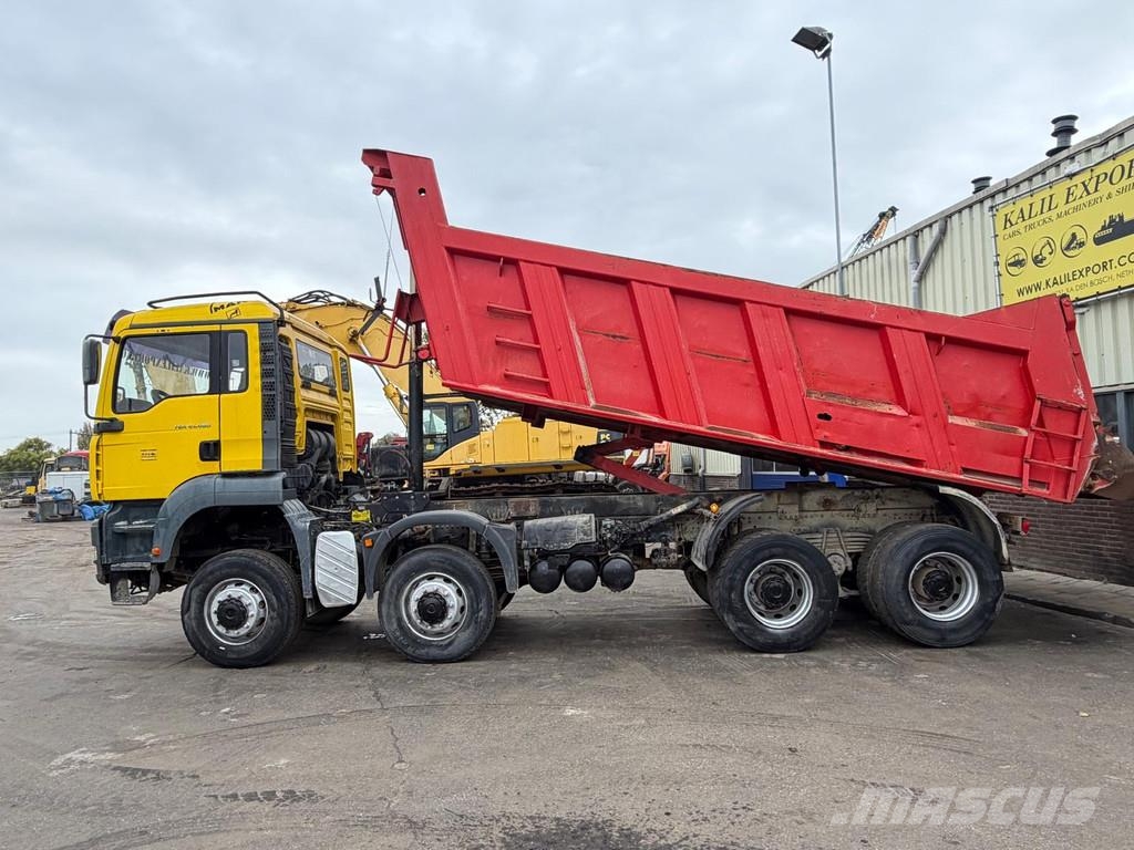 MAN TGA 41.480 Kipper - 8x8 - ZF Manual Gearbox - Big Camion ribaltabili