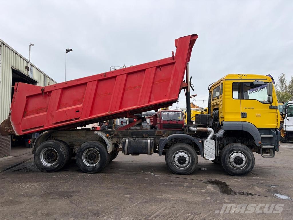 MAN TGA 41.480 Kipper - 8x8 - ZF Manual Gearbox - Big Camion ribaltabili