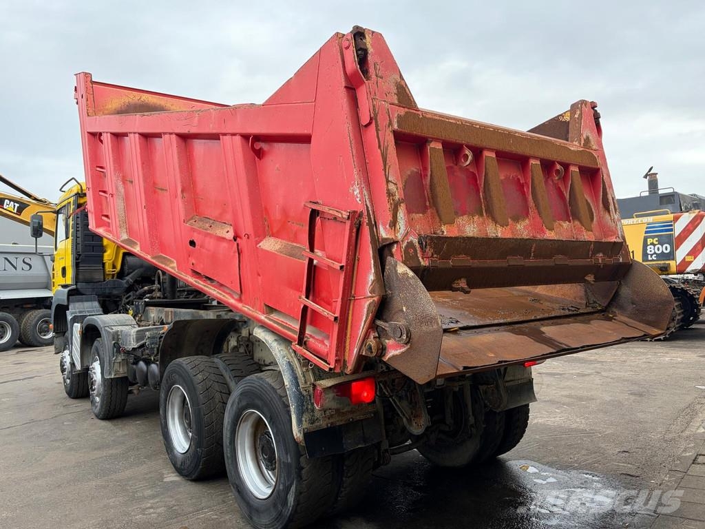 MAN TGA 41.480 Kipper - 8x8 - ZF Manual Gearbox - Big Camion ribaltabili