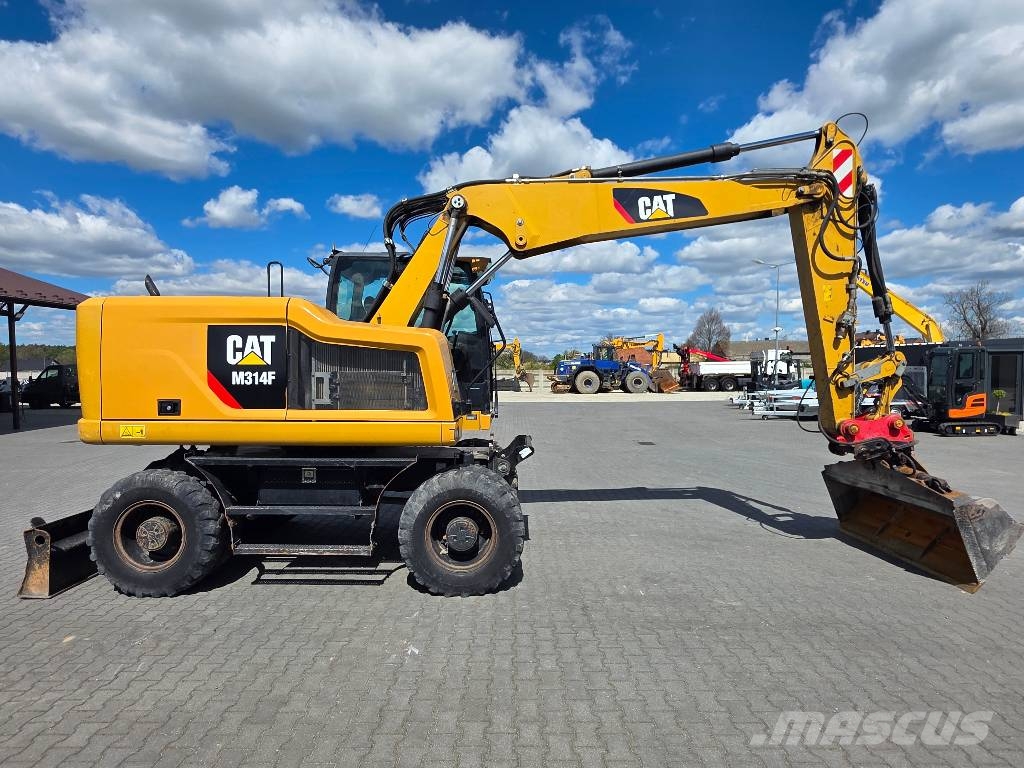 CAT M314F, 2016 ROK, 5400 MTH, SKARPÓWKA, LEHNOFF MS 1 Wielgraafmachines
