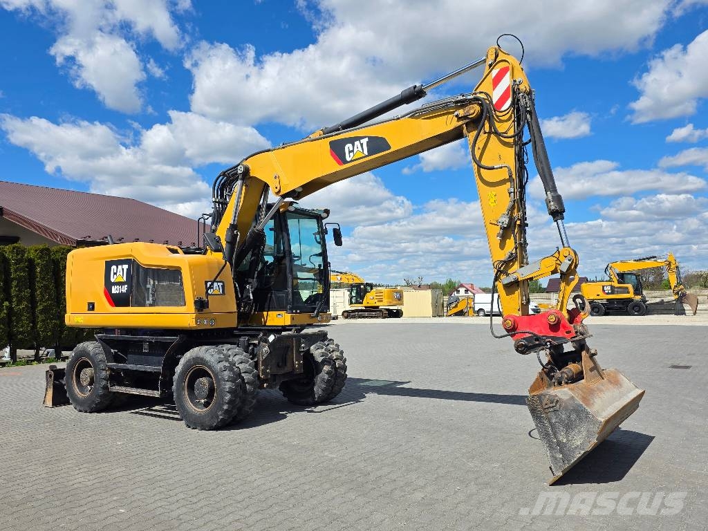 CAT M314F, 2016 ROK, 5400 MTH, SKARPÓWKA, LEHNOFF MS 1 Wielgraafmachines