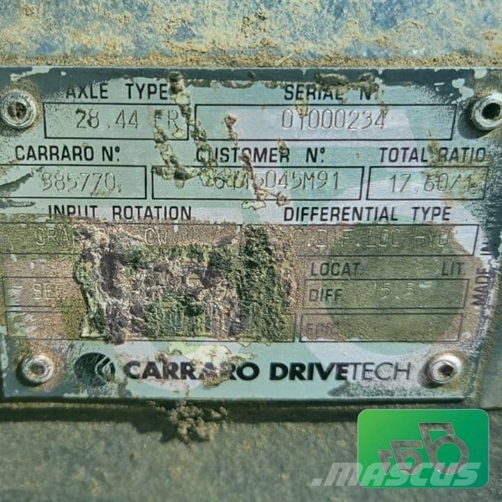 Carraro Final drive 148482 Hub 068353 11716610 Volvo BL60 Transmission