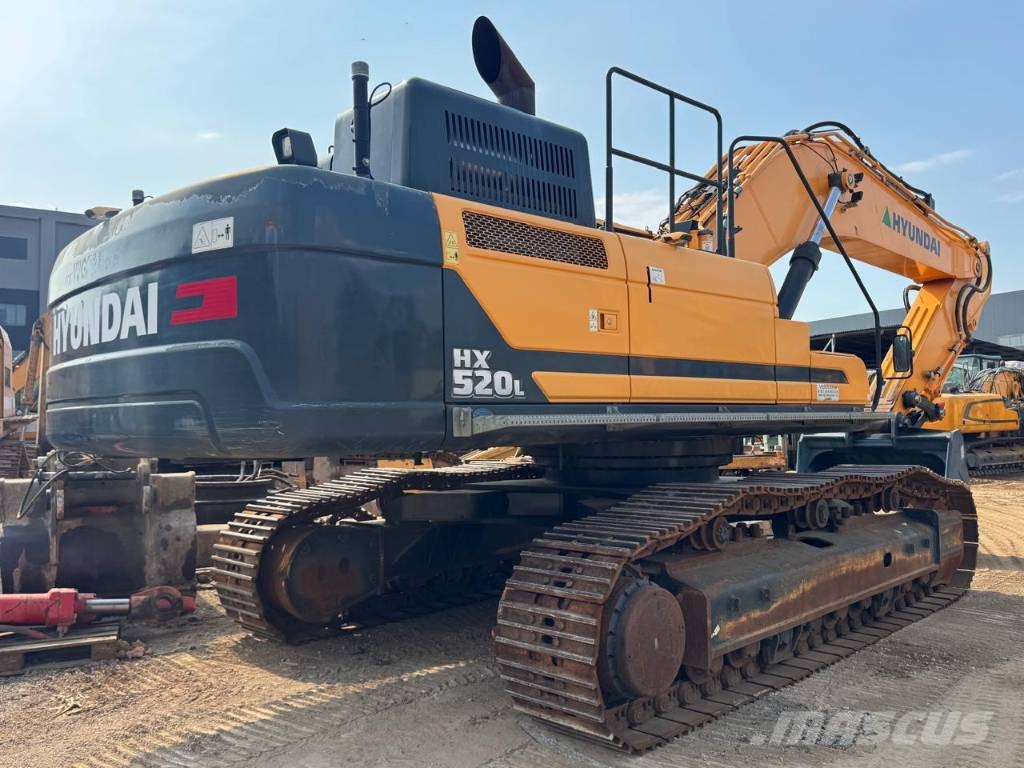 Hyundai HX 520 L Rupsgraafmachines
