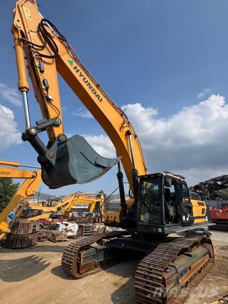 Hyundai HX 520 L Rupsgraafmachines