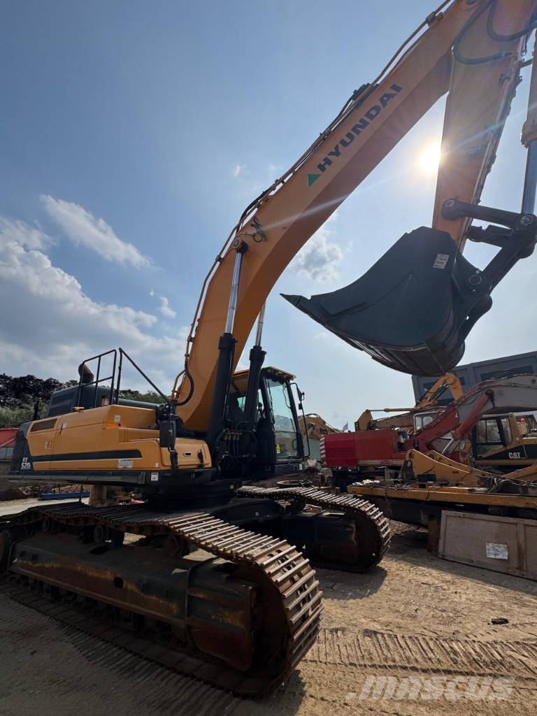 Hyundai HX 520 L Rupsgraafmachines