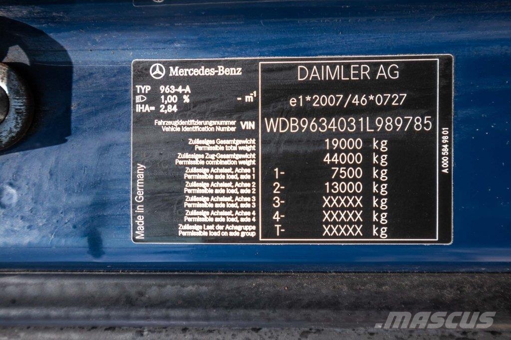 Mercedes-Benz ACTROS 1848 LS Prime Movers