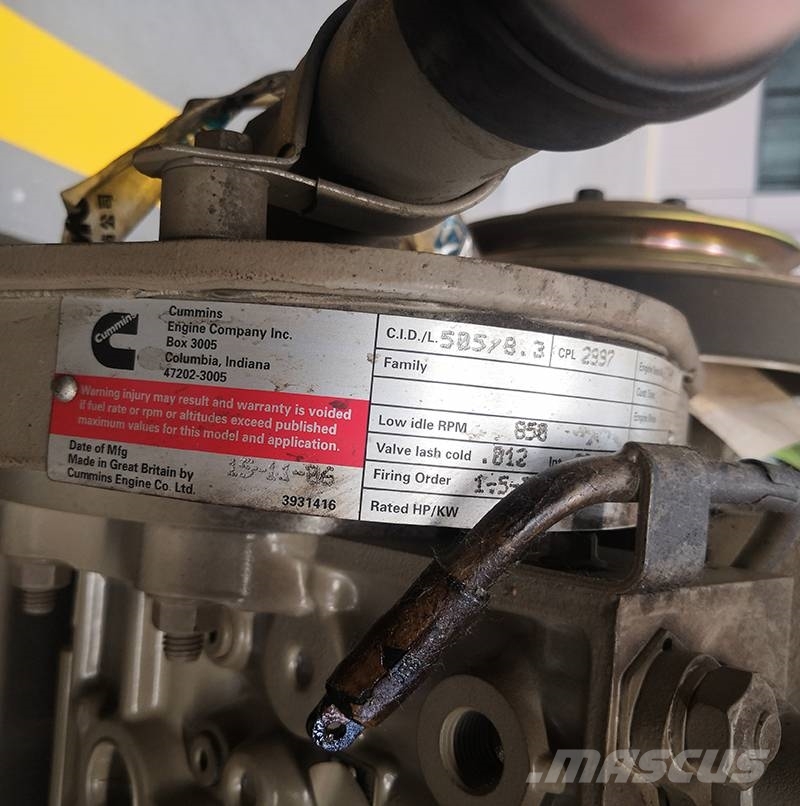 Cummins 6BTA5.9-C173 Engineering machinery engine Silniki