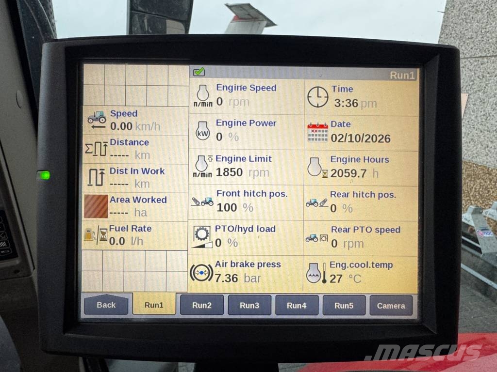 Case IH 240CVX, AFS, frontlinkage, GPS, 2023, 2055 hours!! Tractoren