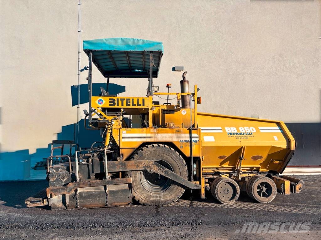 Bitelli BB 650 Pavimentadoras de asfalto