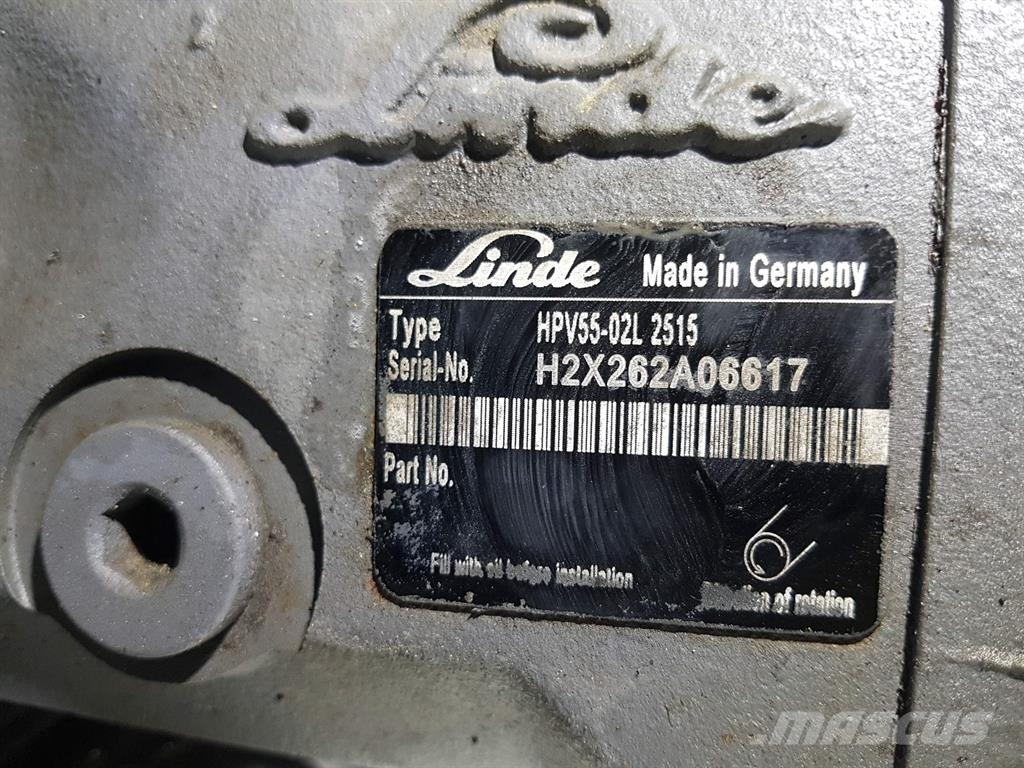 Linde HPV55-02L - Vögele - Drive pump/Fahrpumpe/Rijpomp Hidraulikos įrenginiai