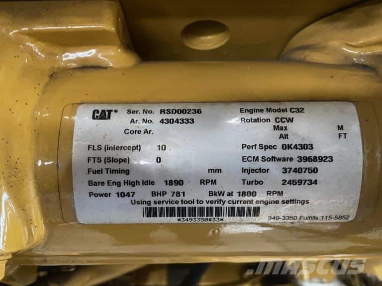 CAT C32 Marina hjälpmotorer