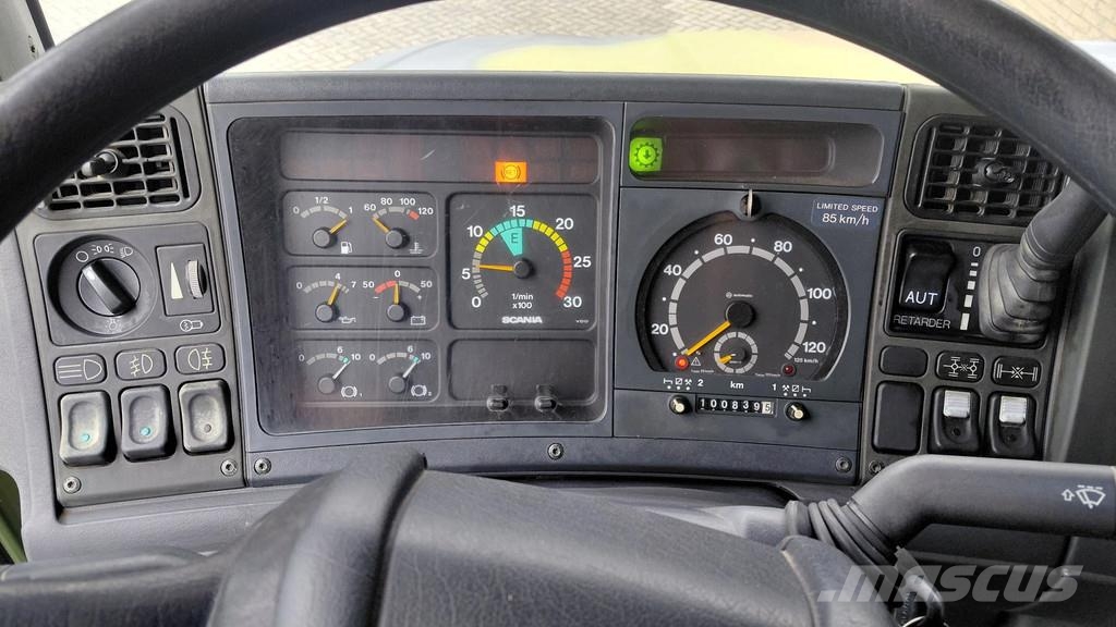 Scania T144.530 V8 torpedo / Ex army / Low kms 中古トラクターヘッド | トレーラーヘッド
